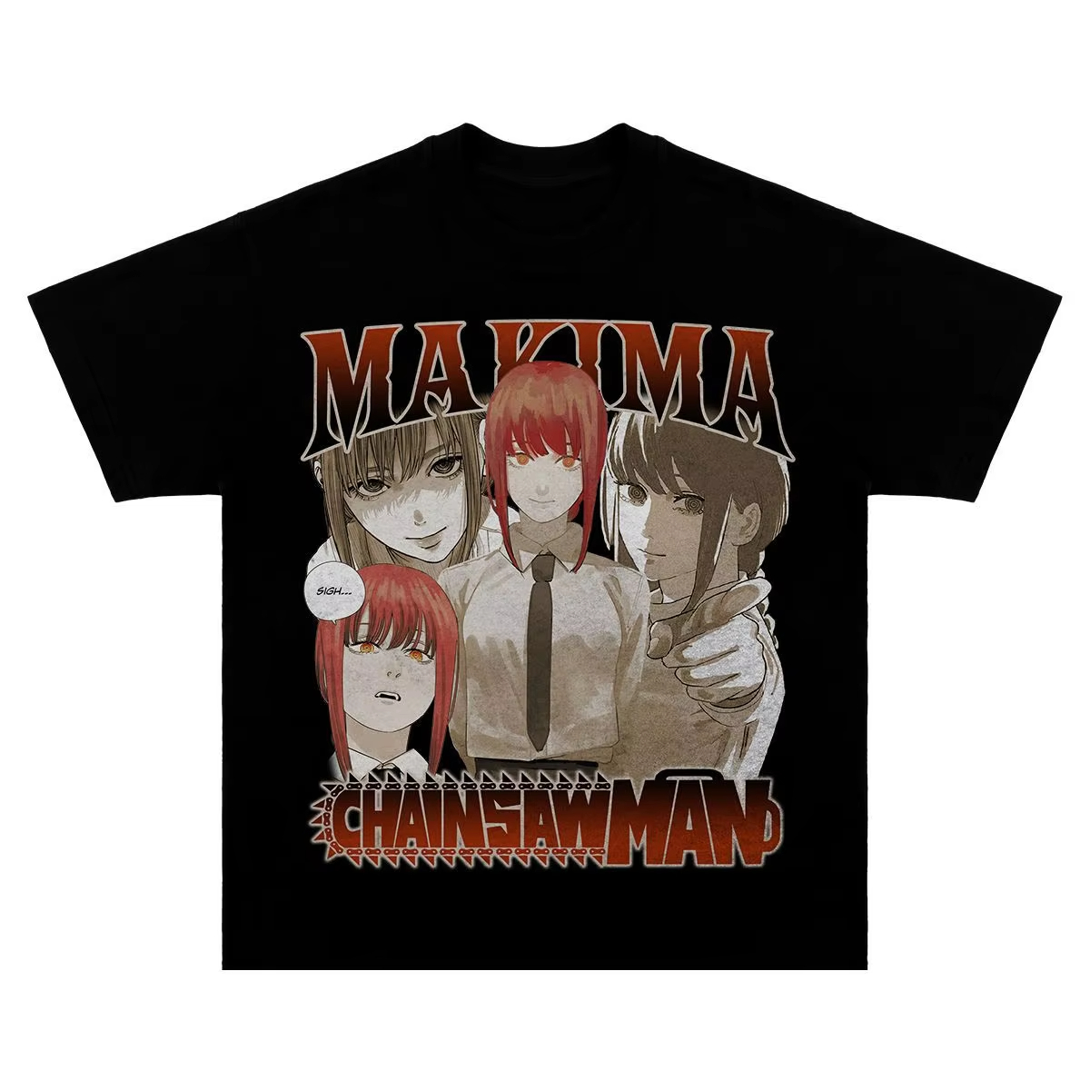Anime Merchandise Shirt - 2025 Collaborazione in stile giapponese Chainsaw