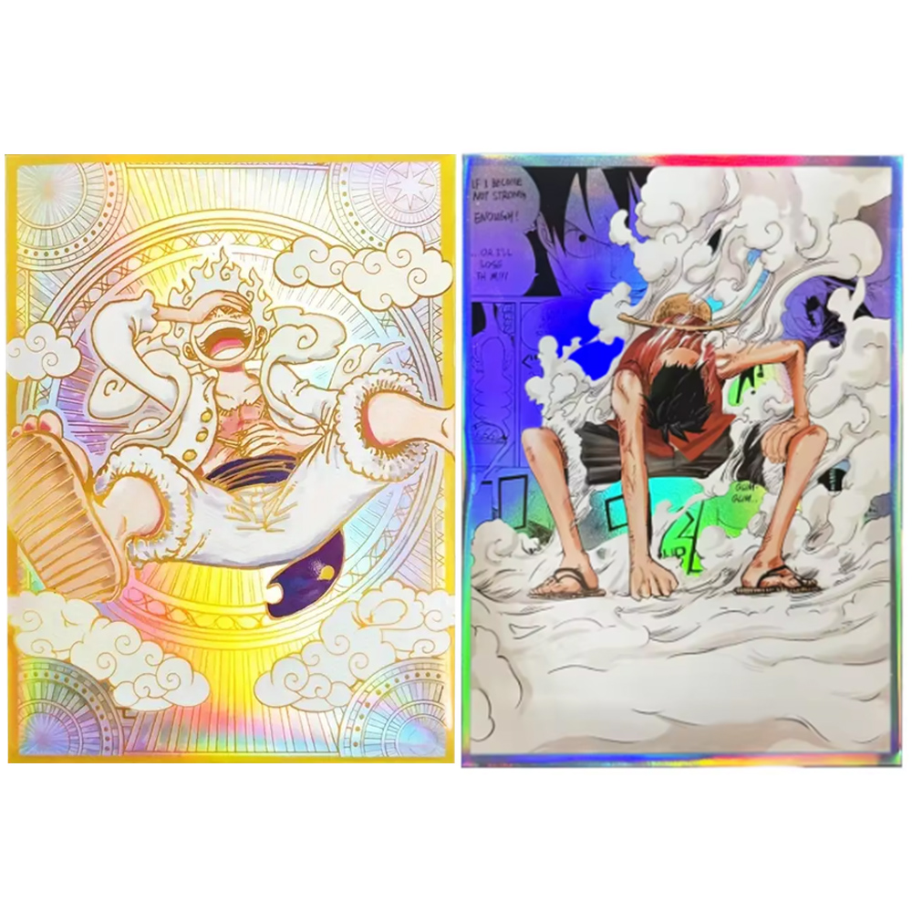 Collector Card Sleeve - 60PCS OPCG Rufy Foil Buste per