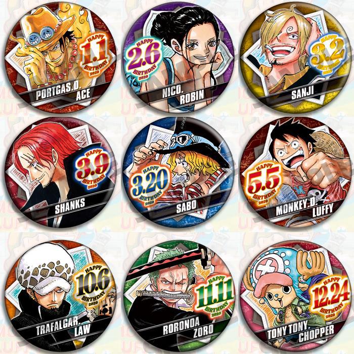 One Piece Anime Badge Set Merc - Official Merchandise Anime recensione e prezzo