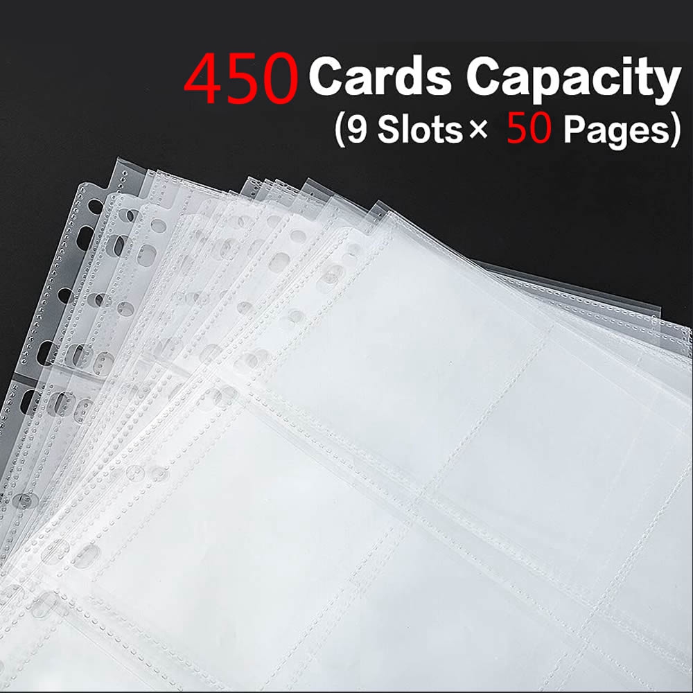 50 pagine 450 tasche buste por - Collector Card Sleeve recensione e prezzo